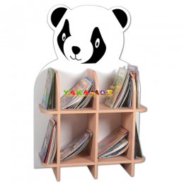 Panda Kitaplık, Kitaplık, Anaokulu Malzemeleri, Okul Öncesi Eğitim Araçları, Eğitim Araçları